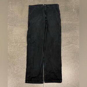 Men's Black Carhartt WIP Carpenter Pants